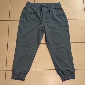 StretchTech Gray Jogger Pants Large